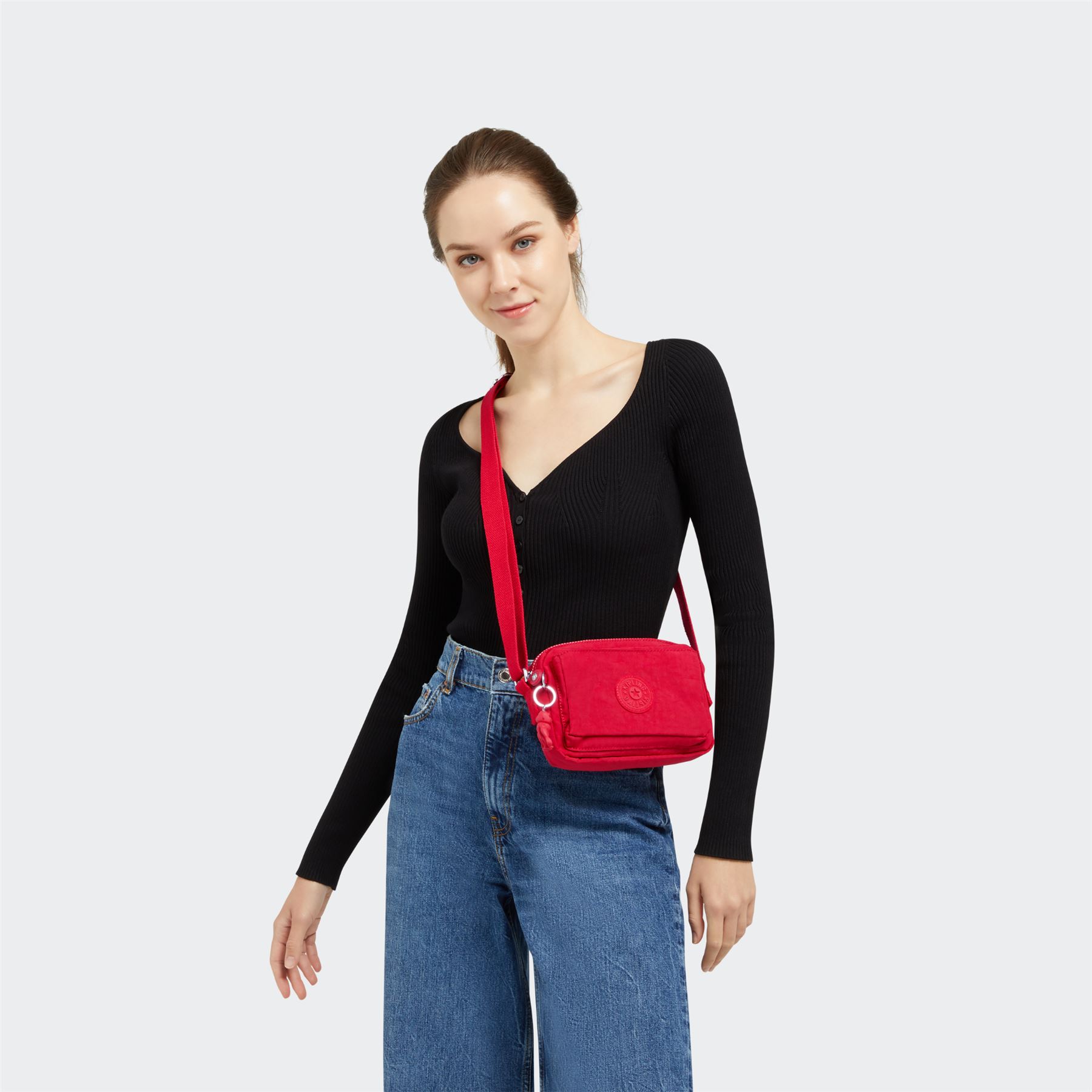 Kipling Abanu Small Crossbody / Shoulder / Bumbag Handbag Latest Colours - Picture 85 of 113