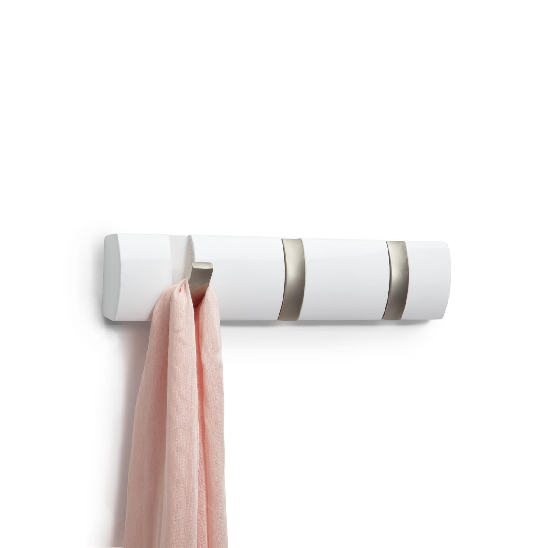 Umbra Flip 3/5/8 Hooks Coat Clothes Holder Rack Hook Wall Hanger eBay