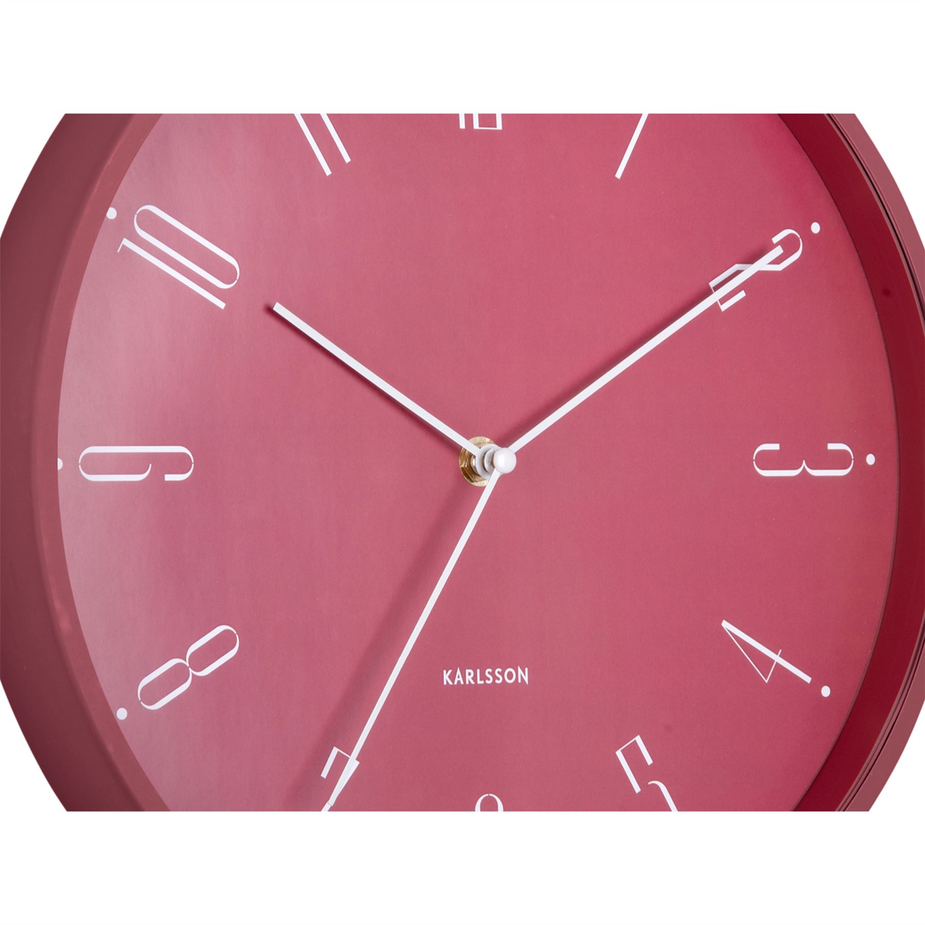 Round Wall Clock Karlsson Regal Numbers Elegant 30cm Wall Clock - Picture 10 of 21