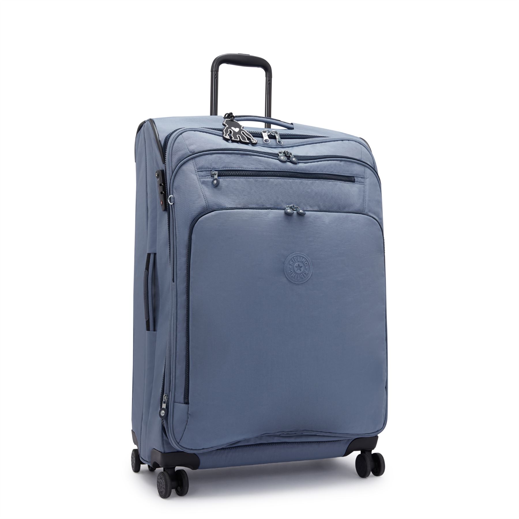 Kipling Youri Spin 4 Wheel Rolling Luggage Lightweight Water Repellent - Picture 17 of 86