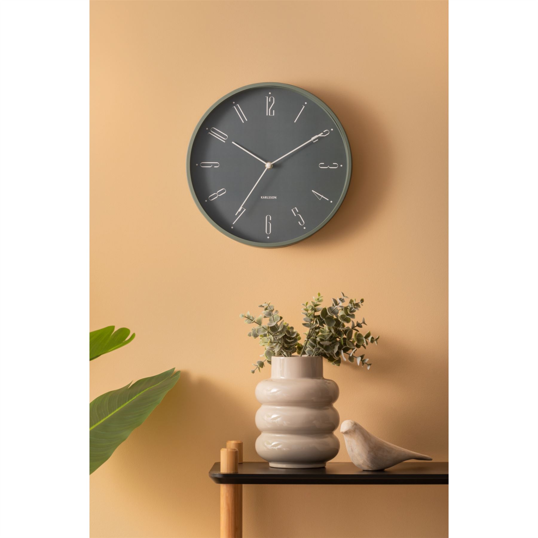Round Wall Clock Karlsson Regal Numbers Elegant 30cm Wall Clock - Picture 16 of 21