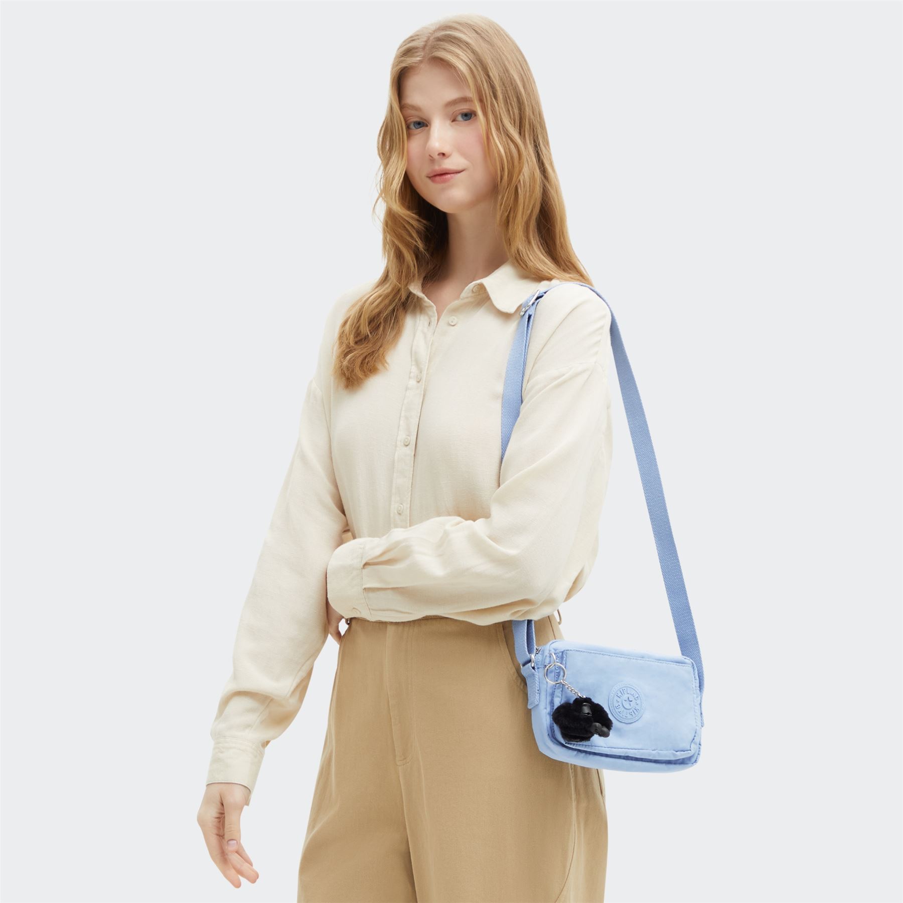 Kipling Abanu Small Crossbody / Shoulder / Bumbag Handbag Latest Colours - Picture 24 of 113