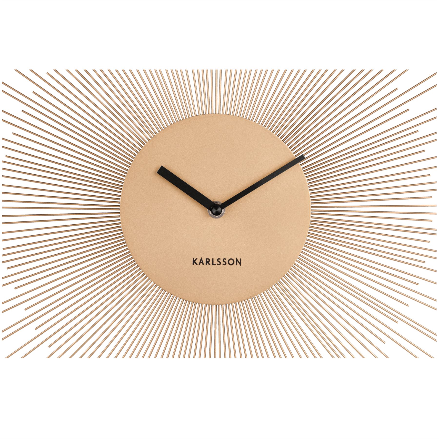 Karlsson Peony Steel 45cm Wall Clock Modern Designer eBay