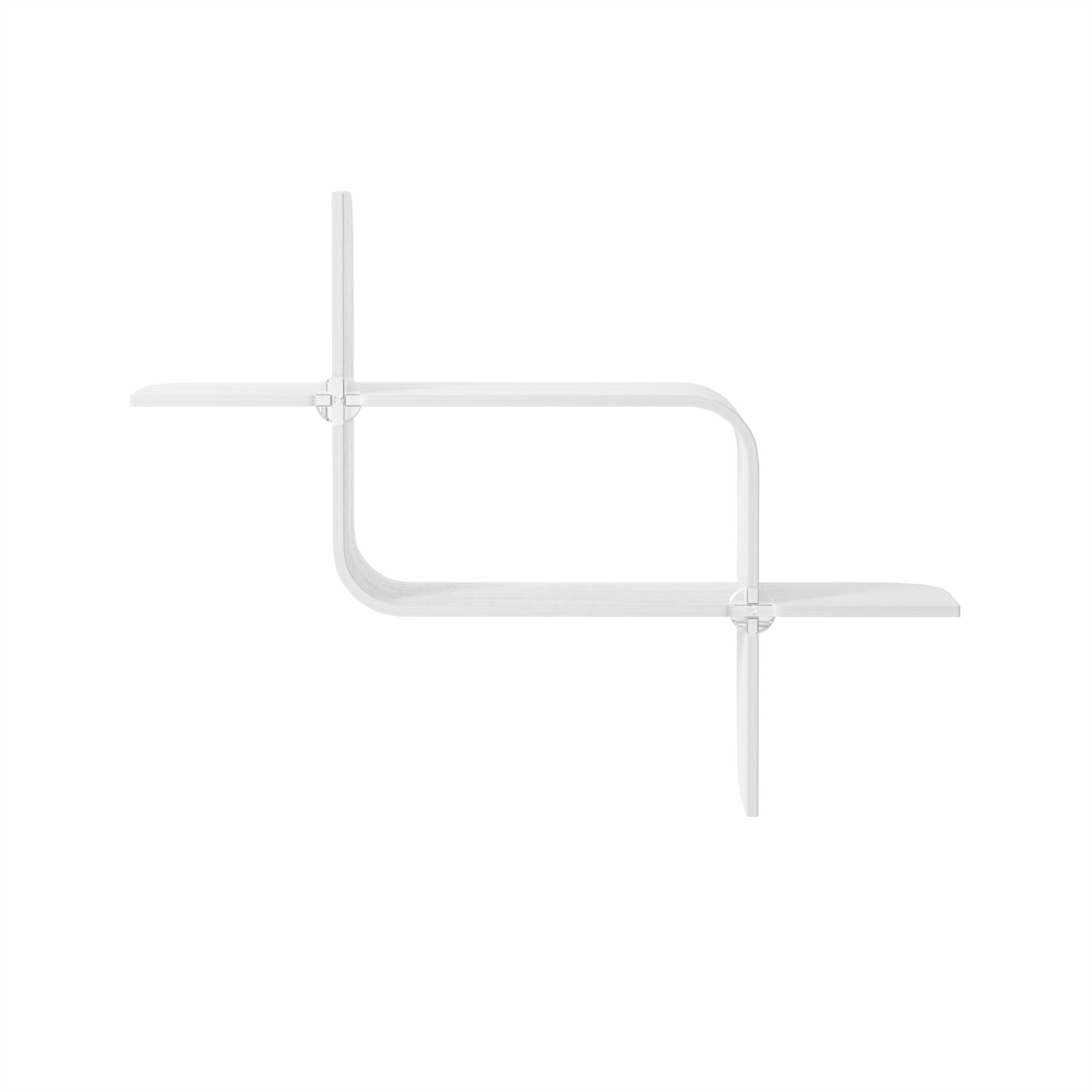 Floating Wall Shelf Umbra Montage Shelf Geometric Wooden Floating Shelf - Picture 42 of 45