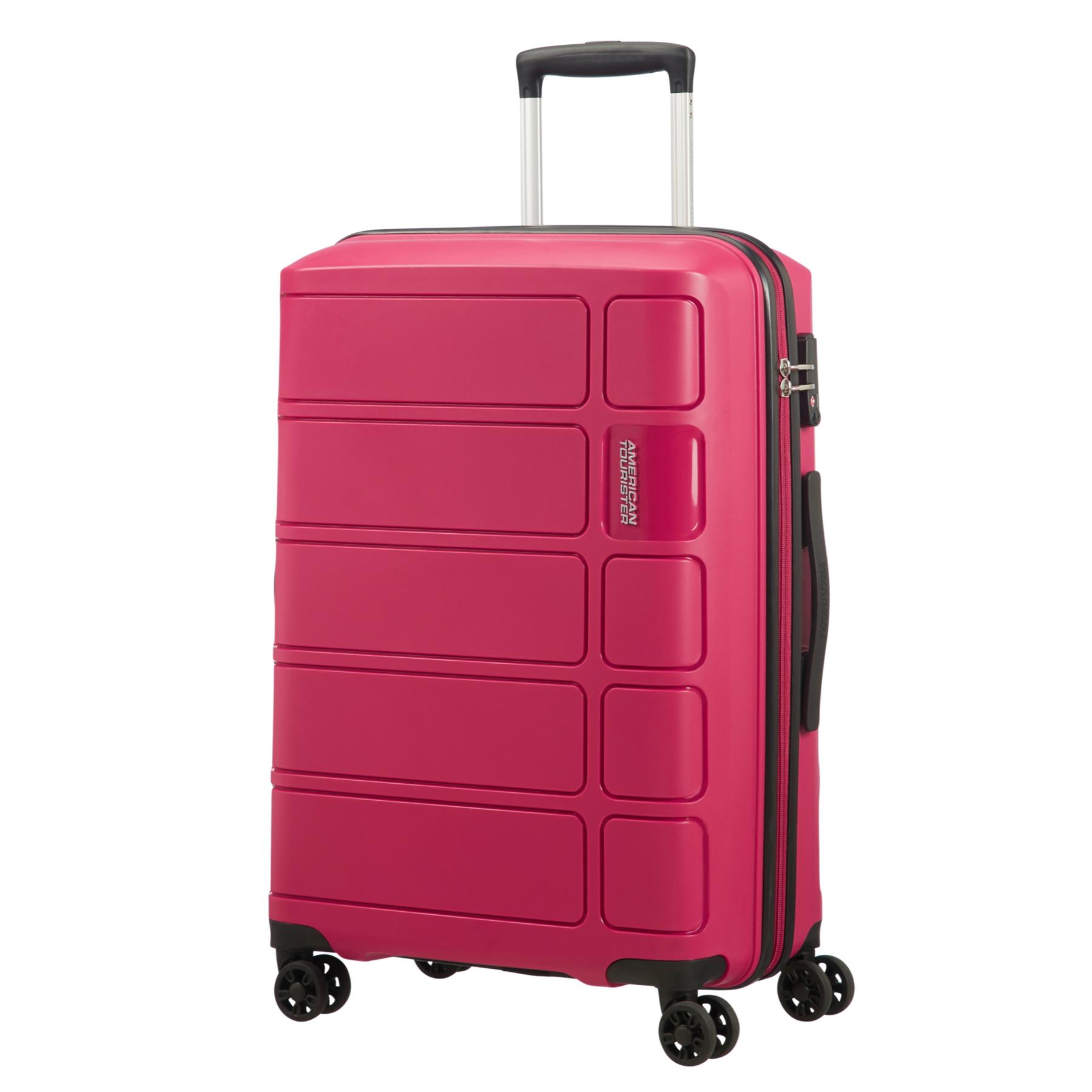 American Tourister Summer Splash Suitcase Hardshell 4 Wheel TSA Lock Luggage - Picture 28 of 53