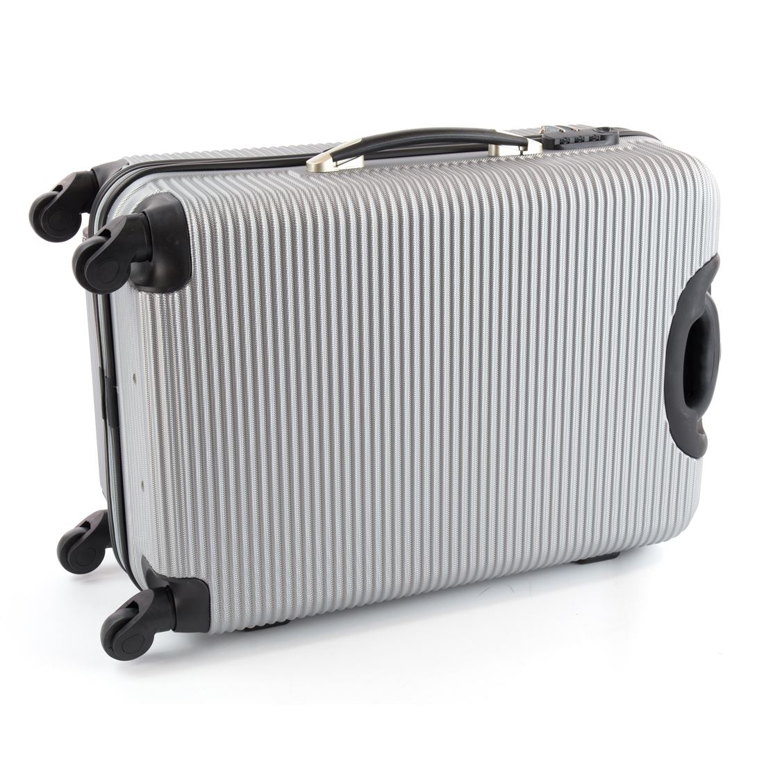 Sirocco Ribbed Hardside 4 Wheel Suitcase Large, Medium or Small