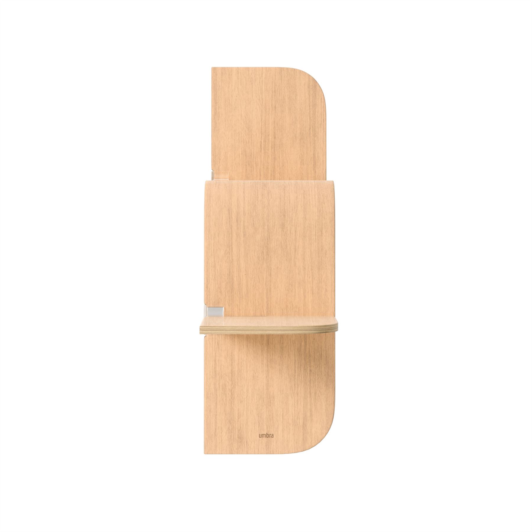 Floating Wall Shelf Umbra Montage Shelf Geometric Wooden Floating Shelf - Picture 28 of 45