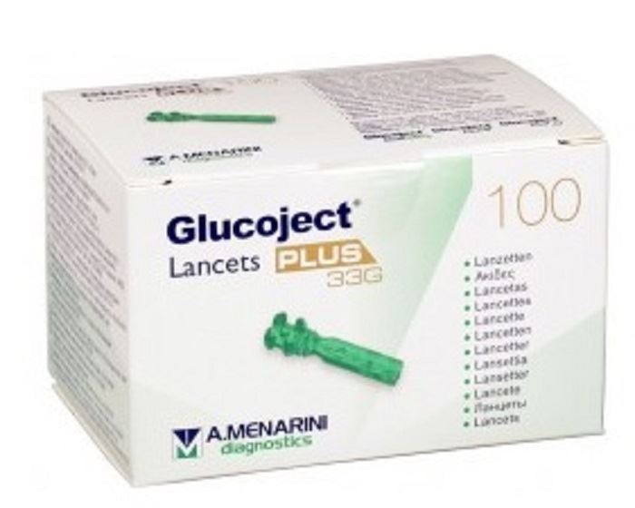Glucoject Plus Lancets (x100) 8012992394212 eBay