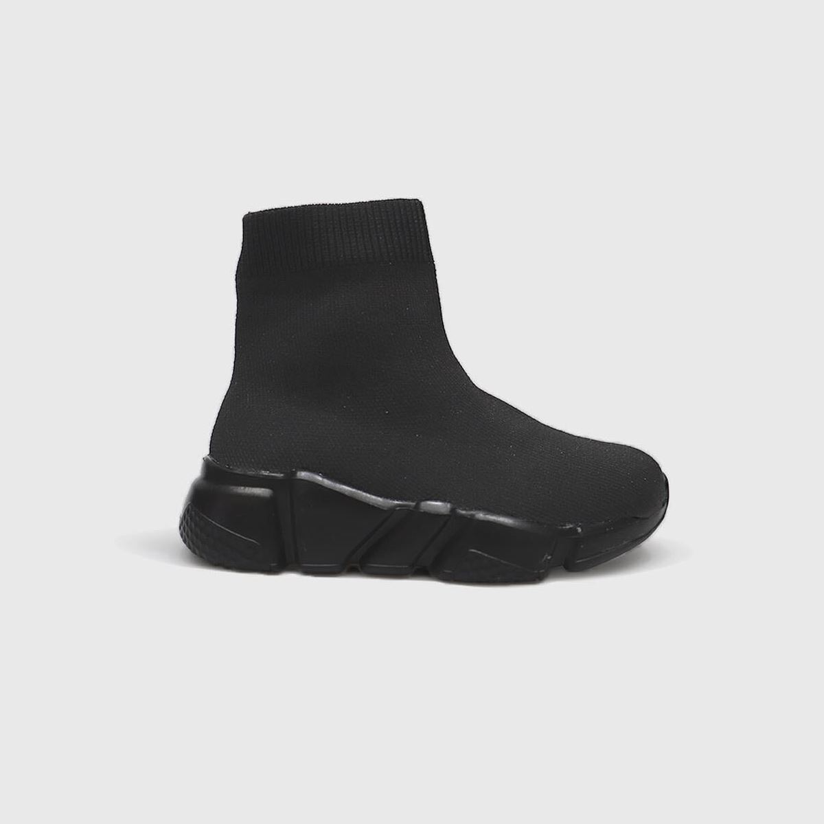 Women Chunky Heel Shoes Ribbed Sneakers Casual Running Ladies Platform Trainers - Picture 3 of 4