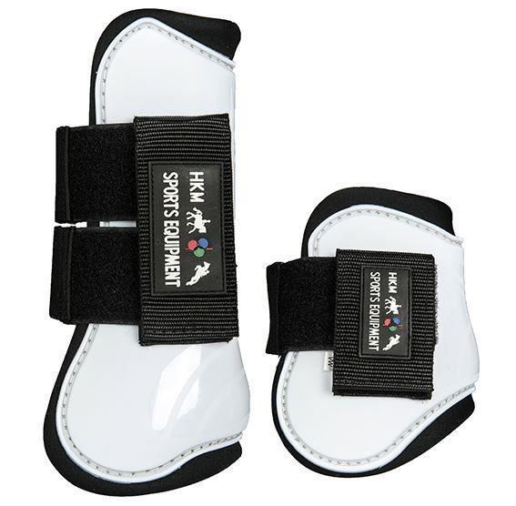 Schutz Stoßdämpfende Sprungsehne Fetlock Stiefel Set Pferde Pony/Kolben/Voll - Bild 13 von 17
