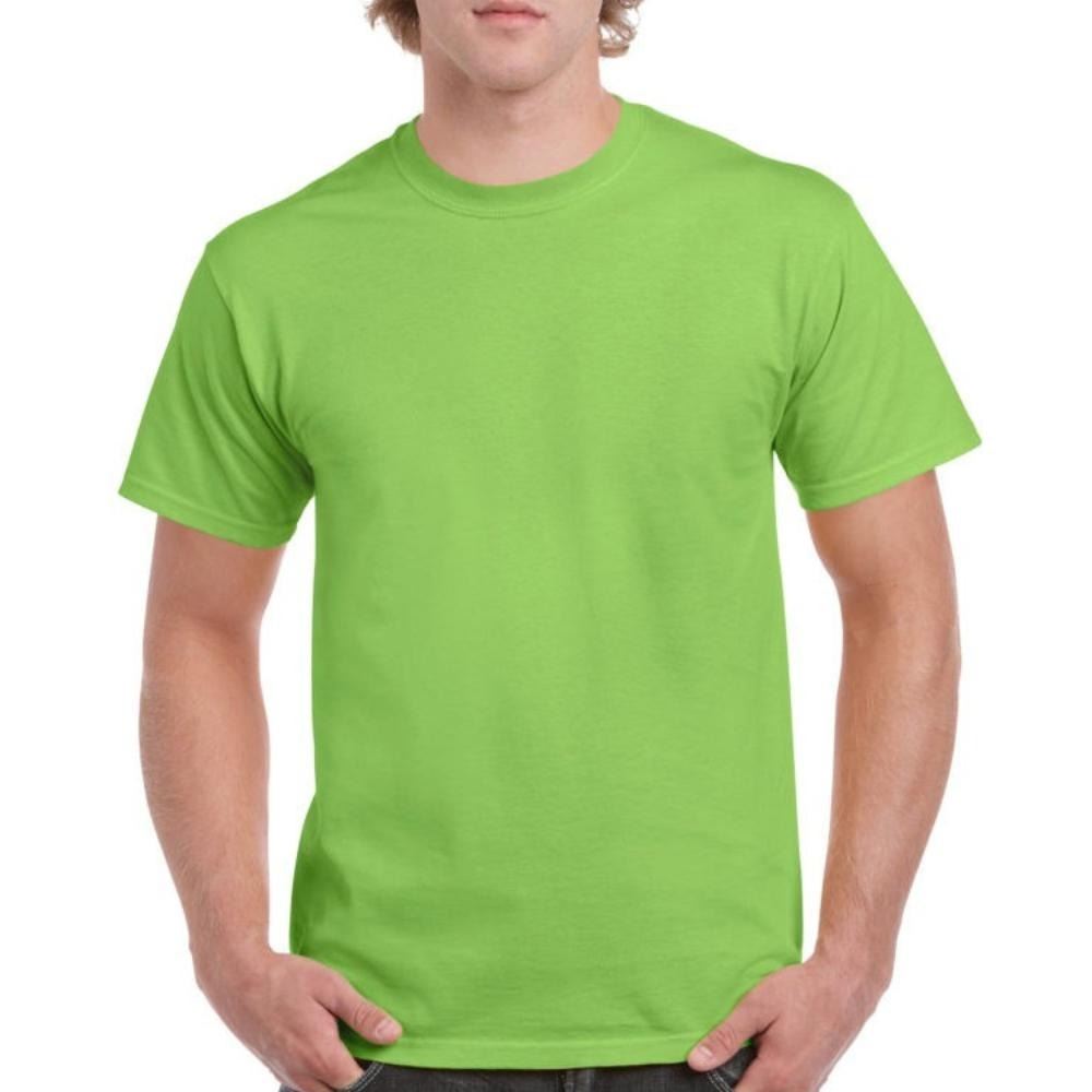 Mens Cotton T-Shirt Adult Soft Short Sleeves Round Neck Plain Casual Tee Top - Picture 20 of 52