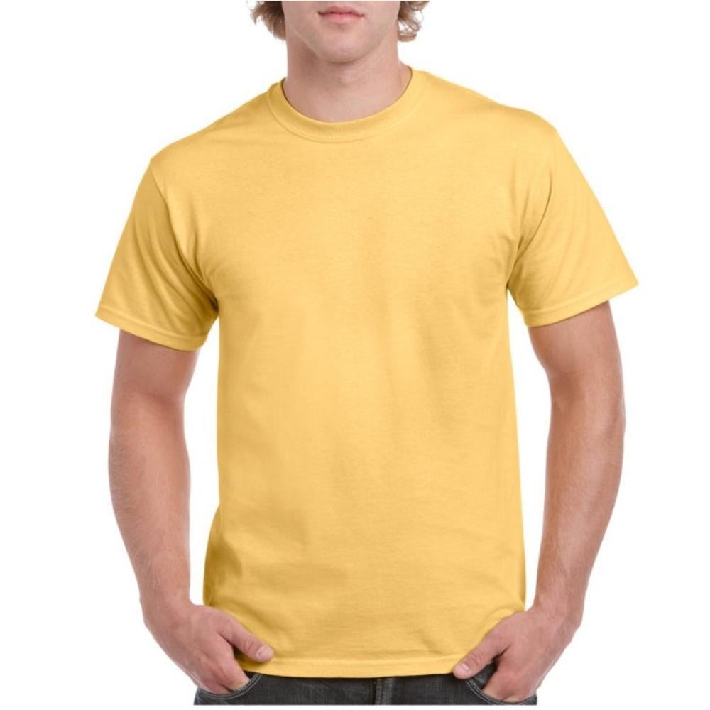 Mens Cotton T-Shirt Adult Soft Short Sleeves Round Neck Plain Casual Tee Top - Picture 25 of 52