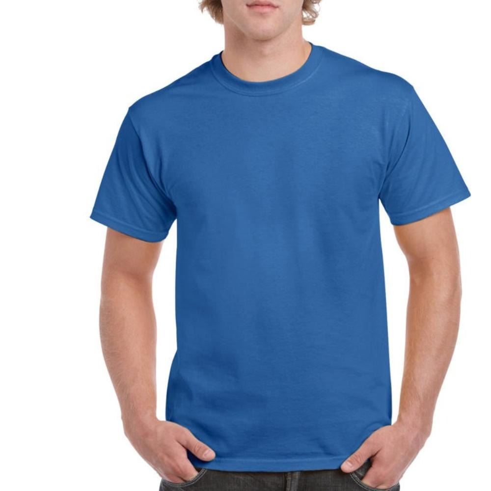 Mens Cotton T-Shirt Adult Soft Short Sleeves Round Neck Plain Casual Tee Top - Picture 6 of 52
