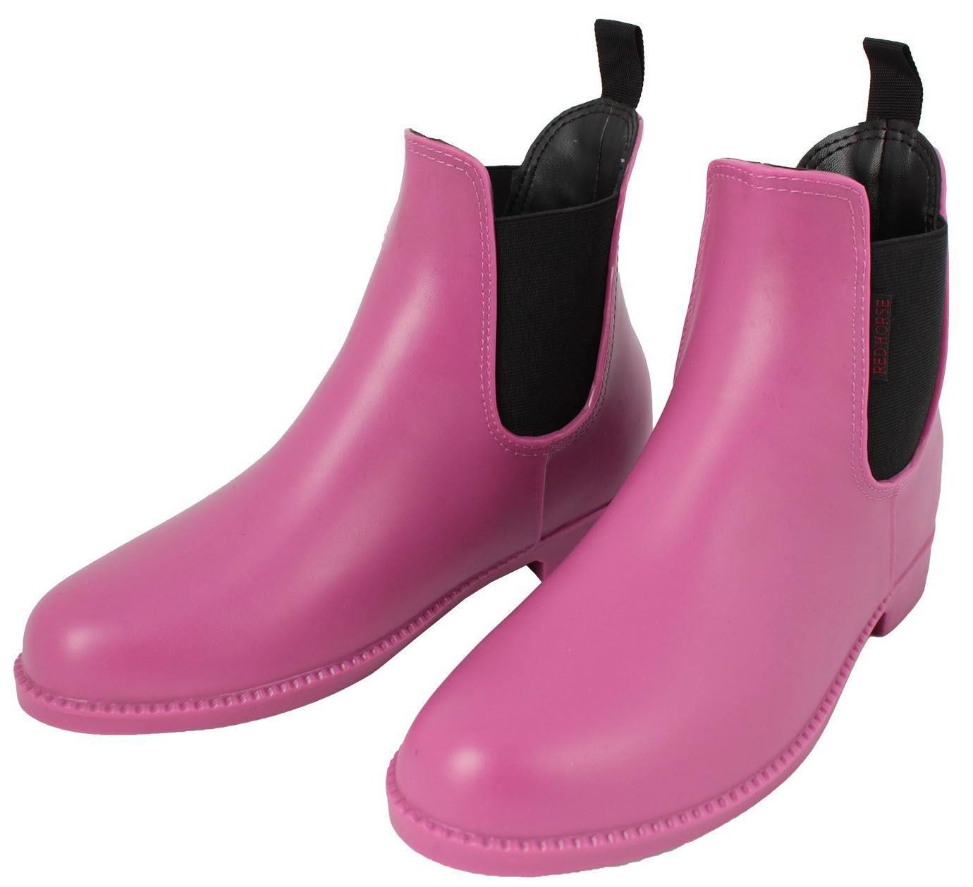 Red Horse Pvc Ladies Men?s Kids Luxurious Equestrian Paddock