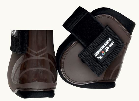 Schutz Stoßdämpfende Sprungsehne Fetlock Stiefel Set Pferde Pony/Kolben/Voll - Bild 4 von 17