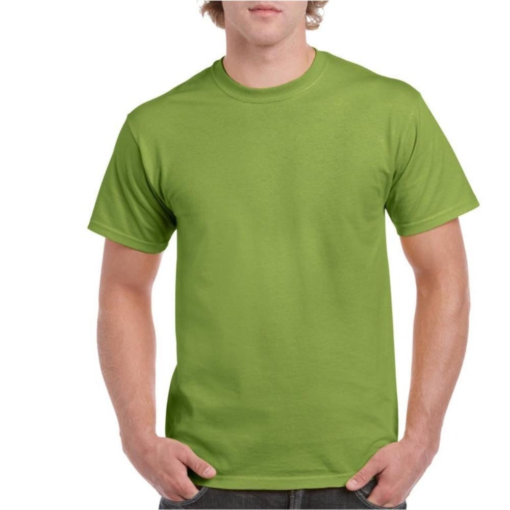 Mens Cotton T-Shirt Adult Soft Short Sleeves Round Neck Plain Casual Tee Top - Picture 29 of 52