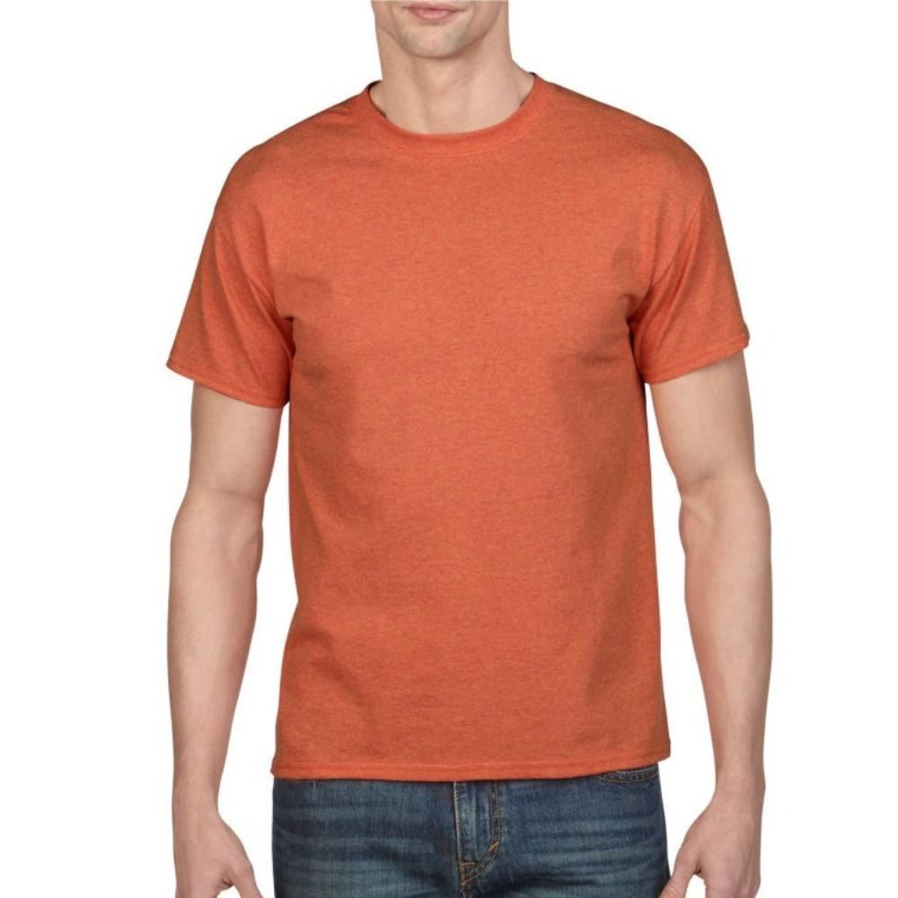 Mens Cotton T-Shirt Adult Soft Short Sleeves Round Neck Plain Casual Tee Top - Picture 13 of 52