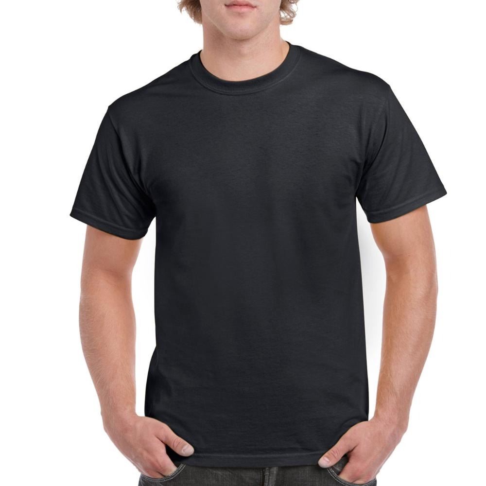 Mens Cotton T-Shirt Adult Soft Short Sleeves Round Neck Plain Casual Tee Top - Picture 34 of 52