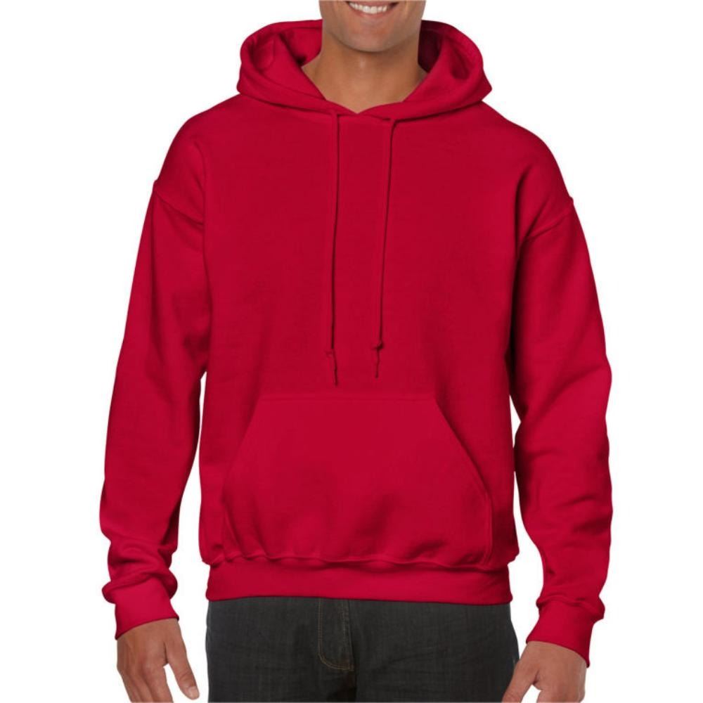 Mens Hooded Sweatshirt Plain Long Sleeves Pull Over Pockets Drawstring Jumper - Picture 13 of 34