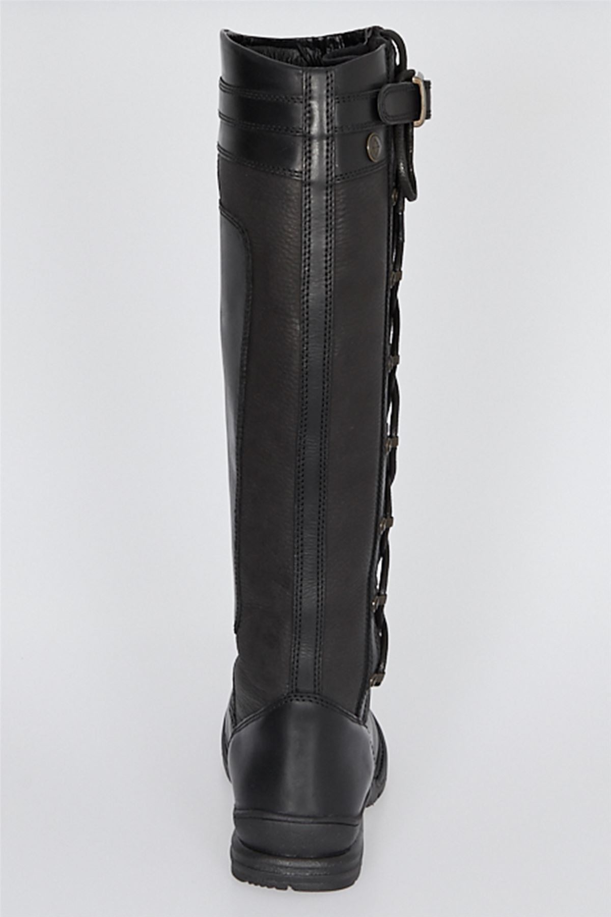 Bow & Arrow Kingston Women Long Boots Horse Riding Country Boots Ladies - Black - Picture 5 of 6