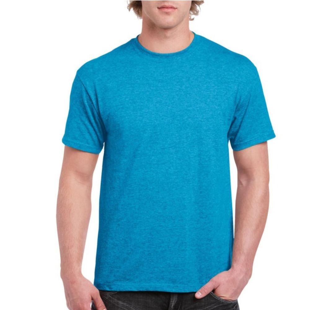 Mens Cotton T-Shirt Adult Soft Short Sleeves Round Neck Plain Casual Tee Top - Picture 27 of 52