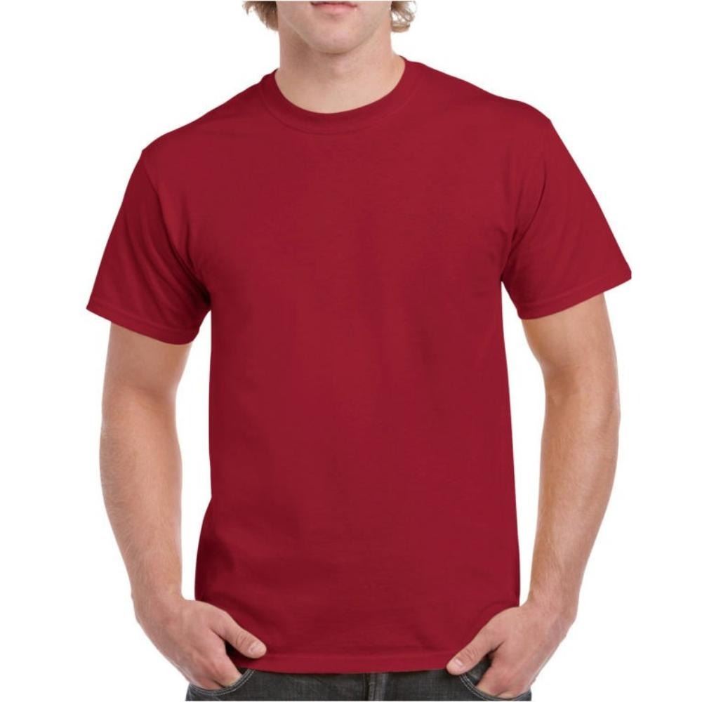 Mens Cotton T-Shirt Adult Soft Short Sleeves Round Neck Plain Casual Tee Top - Picture 48 of 52