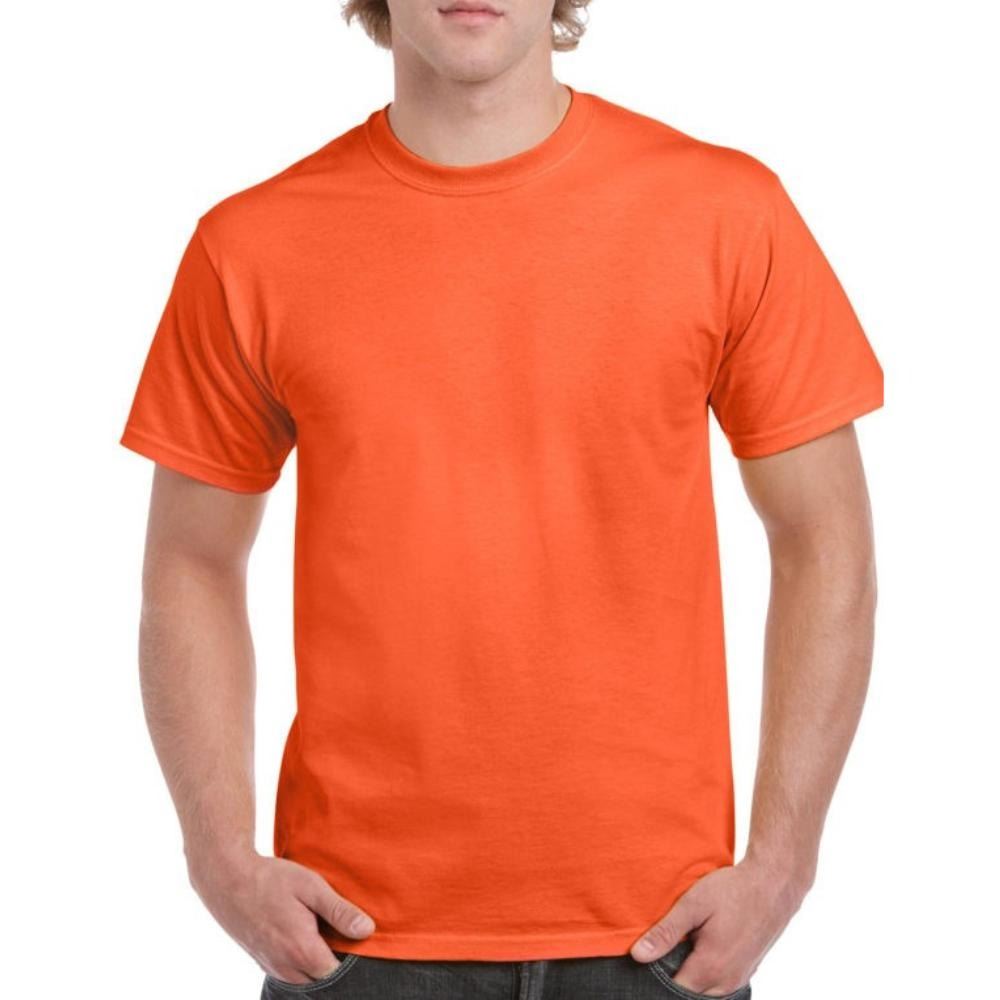 Mens Cotton T-Shirt Adult Soft Short Sleeves Round Neck Plain Casual Tee Top - Picture 3 of 52