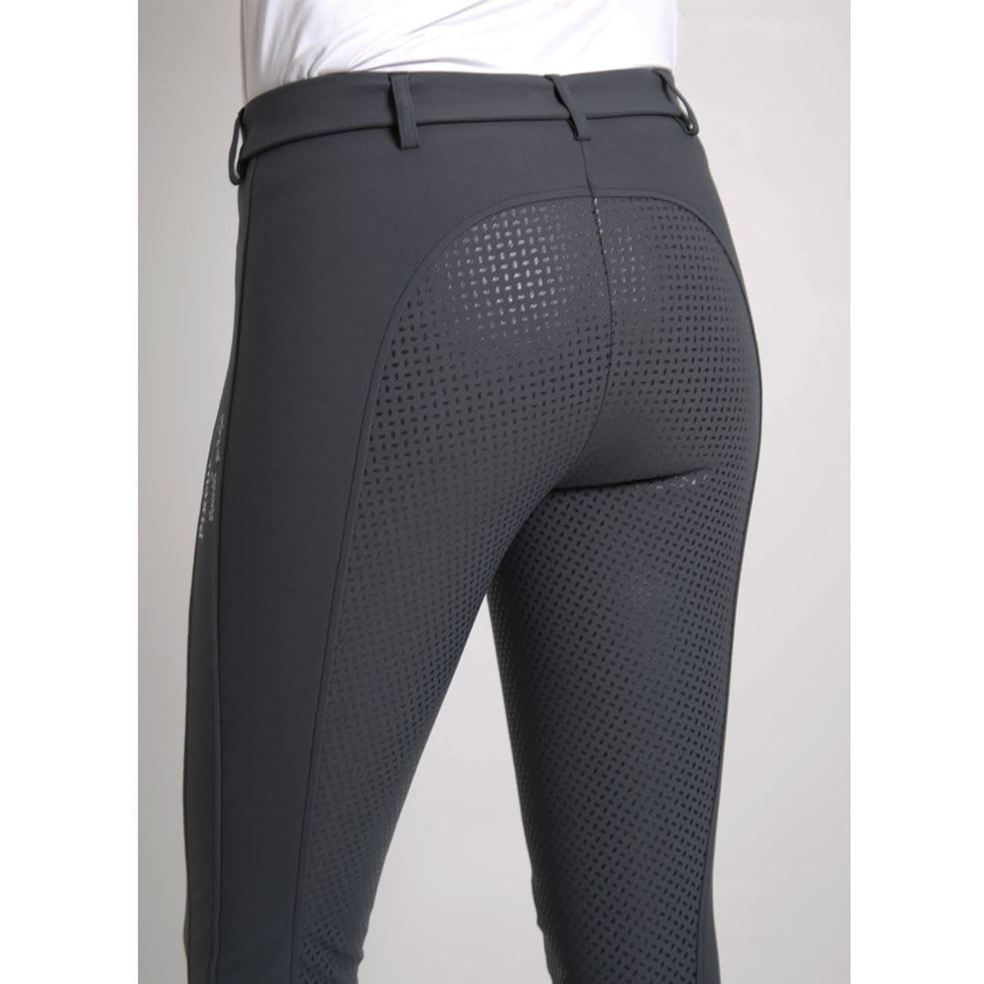 Pikeur Horse Riding Breeches Lucinda Grip Contrast Front Zip 