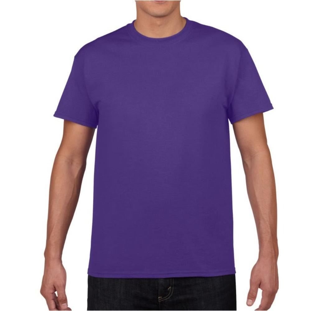 Mens Cotton T-Shirt Adult Soft Short Sleeves Round Neck Plain Casual Tee Top - Picture 17 of 52