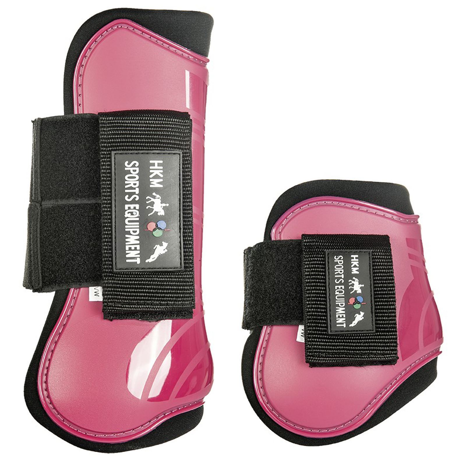 Schutz Stoßdämpfende Sprungsehne Fetlock Stiefel Set Pferde Pony/Kolben/Voll - Bild 16 von 17