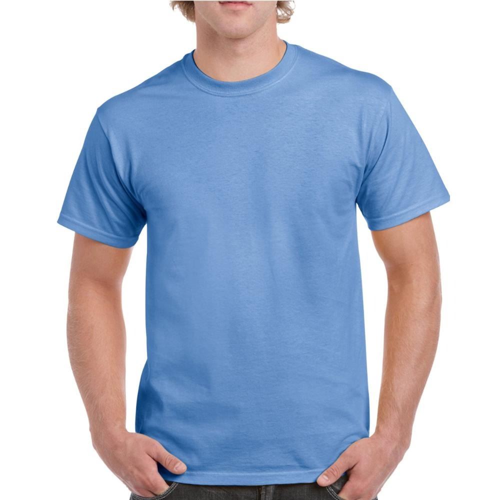 Mens Cotton T-Shirt Adult Soft Short Sleeves Round Neck Plain Casual Tee Top - Picture 37 of 52