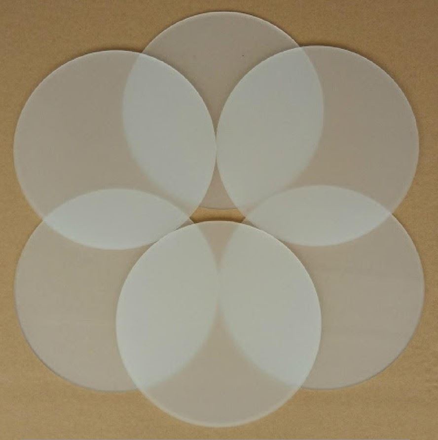 Feuille de plexiglas acrylique givrée 1/8 po (3 mm) d'épaisseur 15+ tailles pour plus d'intimité, panneaux - Photo 245 sur 304
