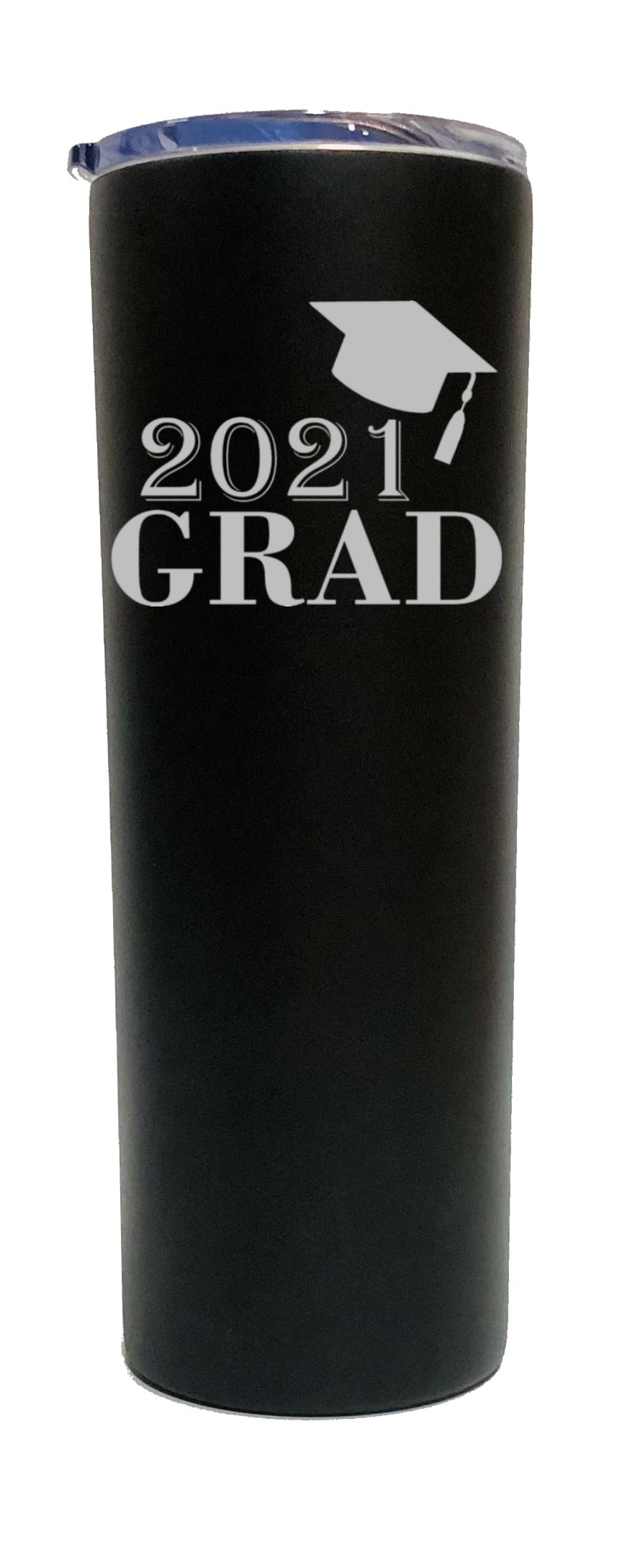 Laser Engraved 2021 GRAD Stainless Steel tumbler + Lid - Picture 9 of 21