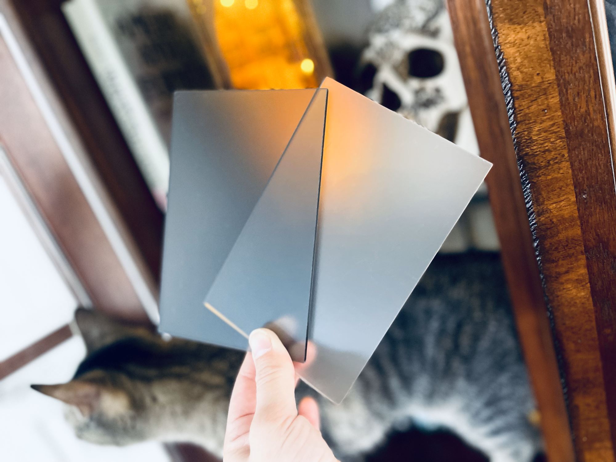 Feuille de plexiglas acrylique givrée 1/8 po (3 mm) d'épaisseur 15+ tailles pour plus d'intimité, panneaux - Photo 280 sur 304