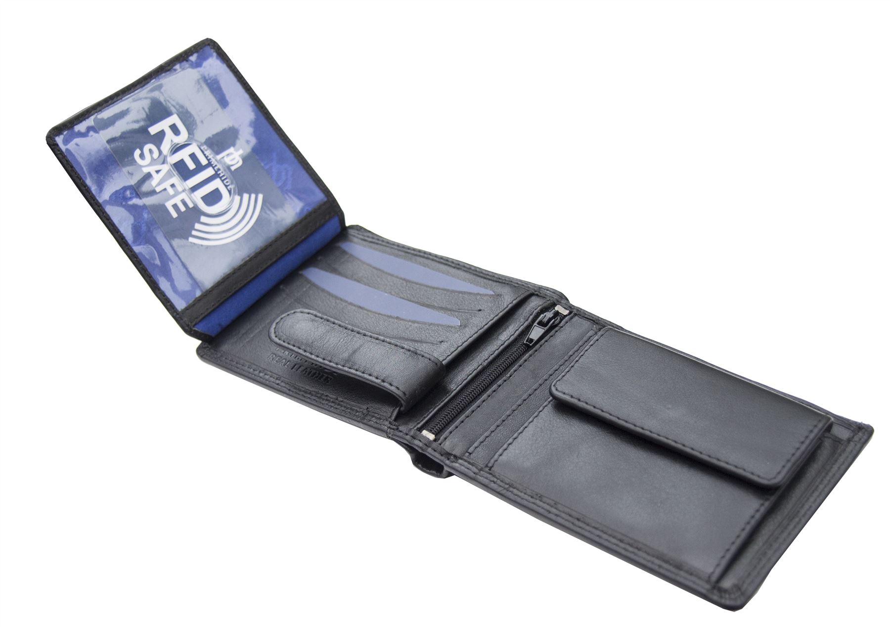 Primhide Mens Leather RFID Blocking Wallet Gents Notecase Card Holder 3898 Primhide Mens Leather RFID Blocking Wallet Gents Notecase Card Holder 3898