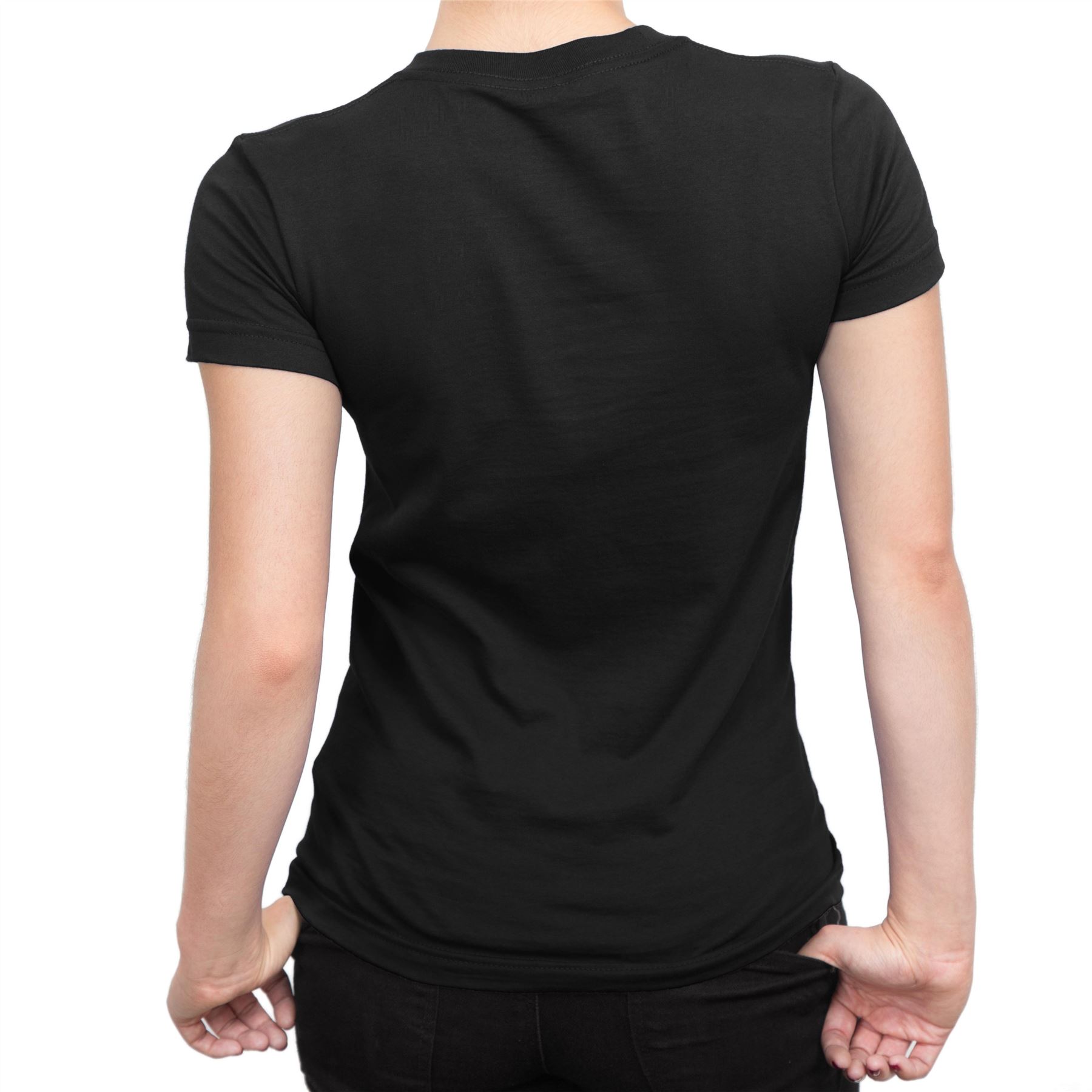 Harry Potter Stag Neon Children/'s Unisex Black T-Shirt