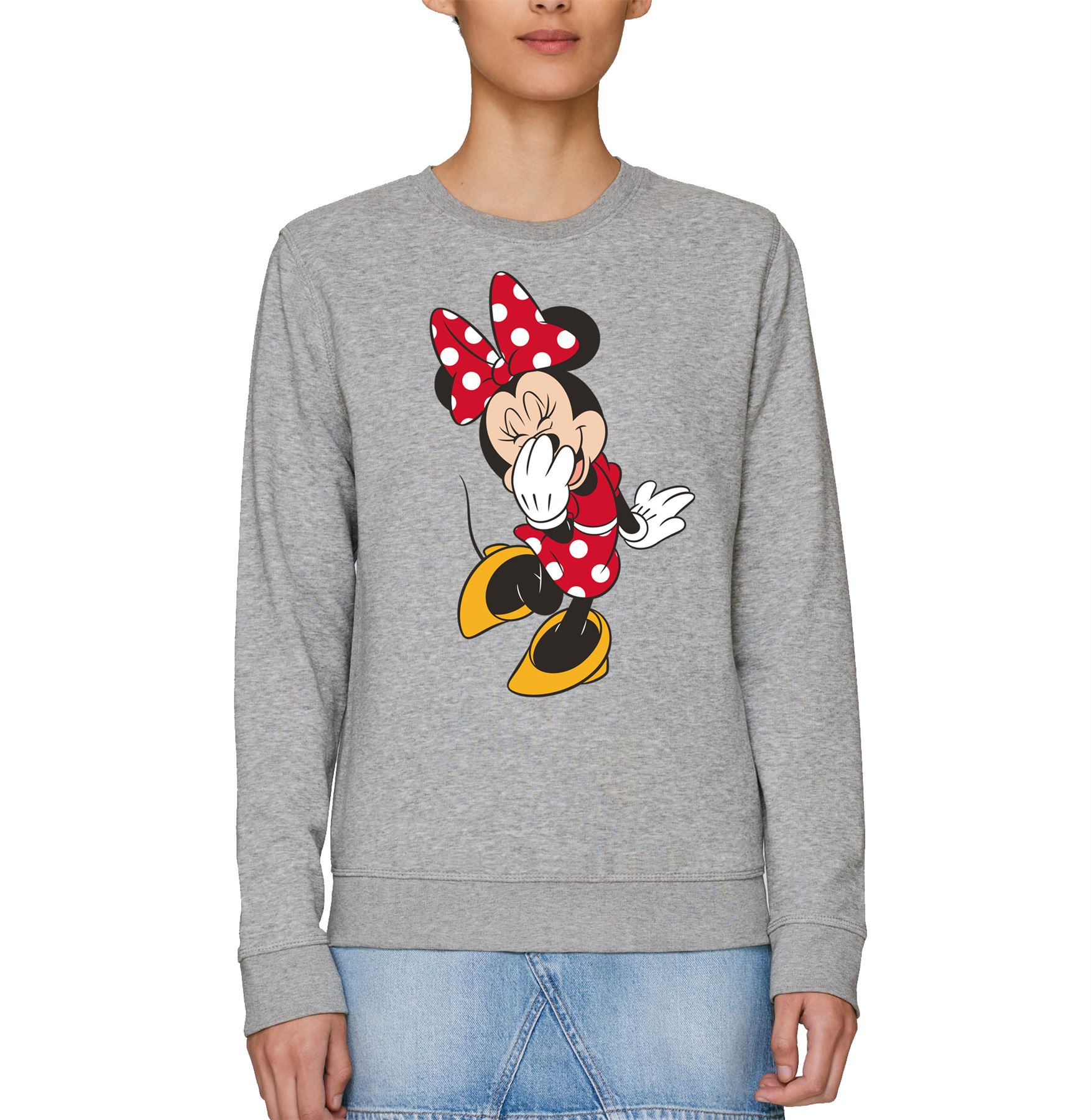 grey minnie mouse sweatshirt