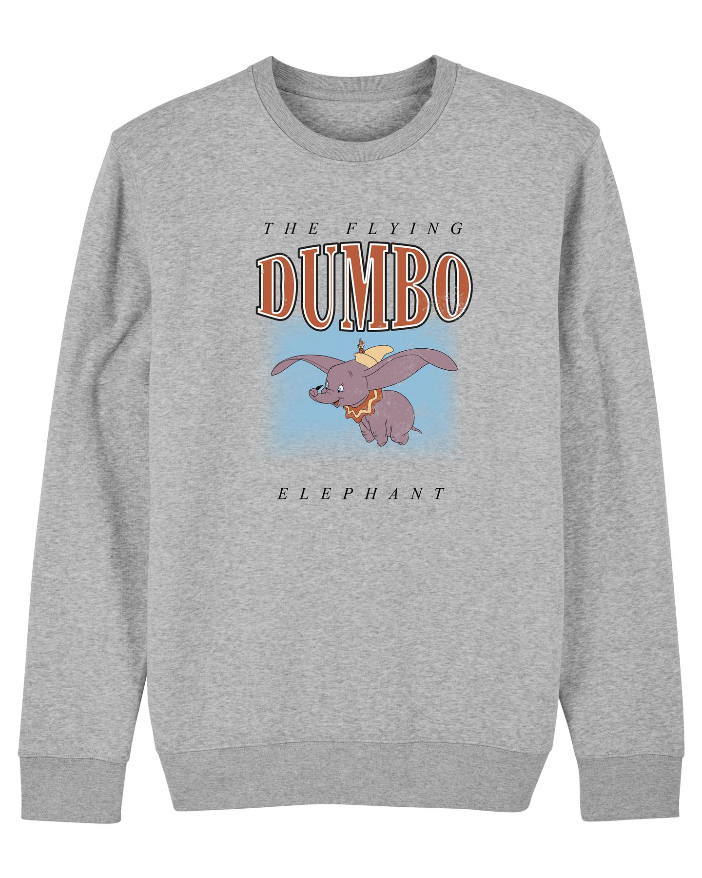 Dumbo The Flying Elephant Adults Unisex Black Hoodie