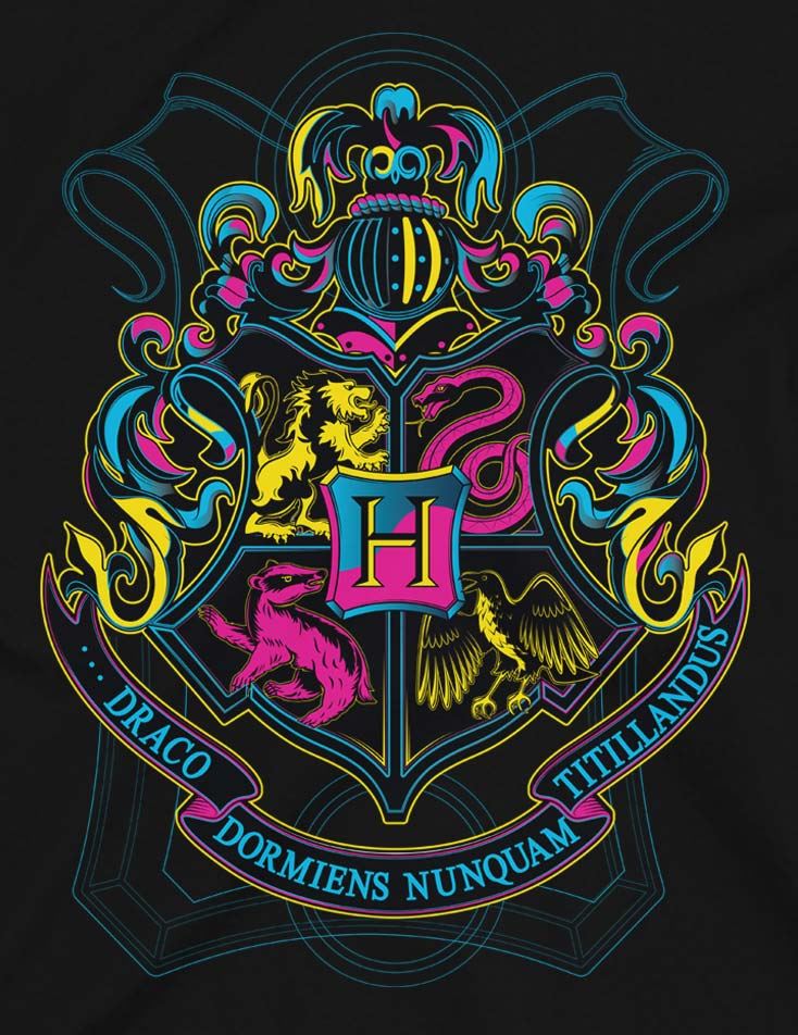 Harry Potter Corvonero Crest Ragazze T-SHIRTOfficial Merchandise
