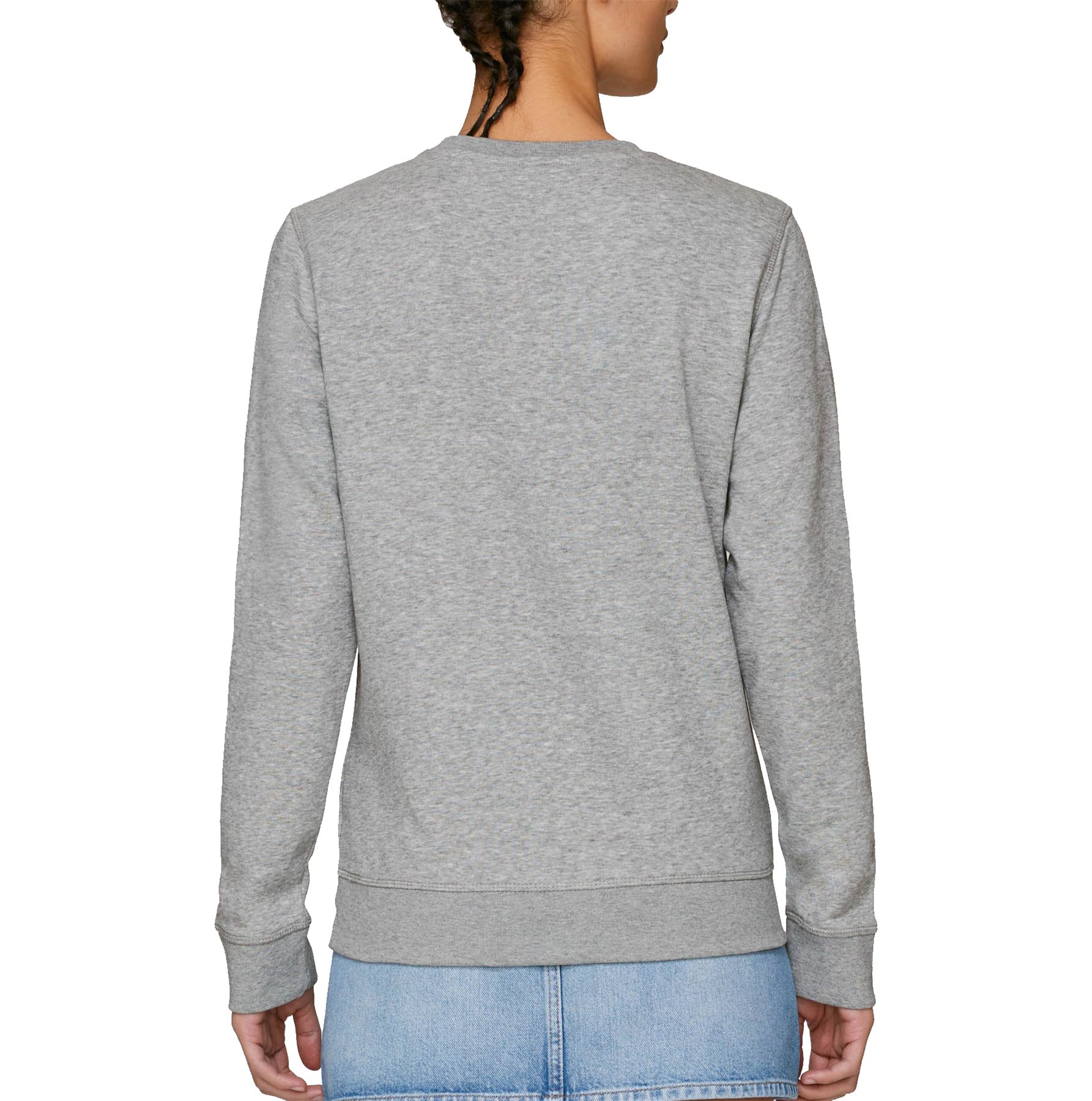 Flawless Victory Heather Grey Adult Crew Neck Sweatshirt