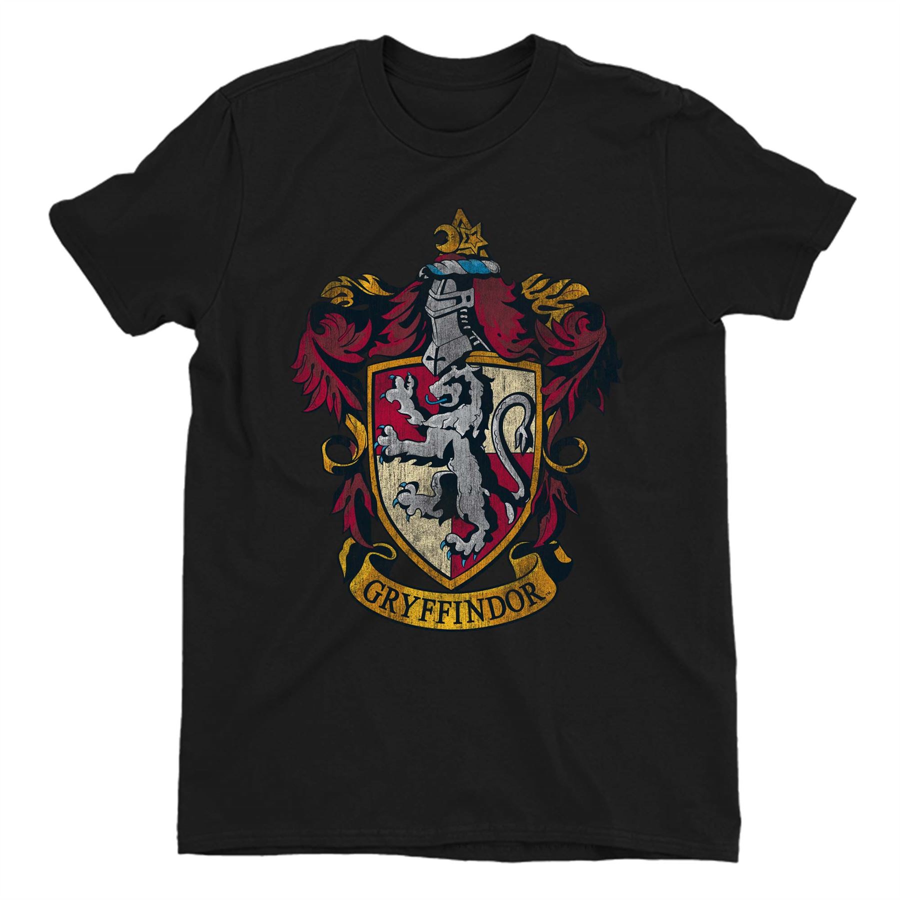Harry Potter Girls Gryffindor Distressed Crest Sweatshirt