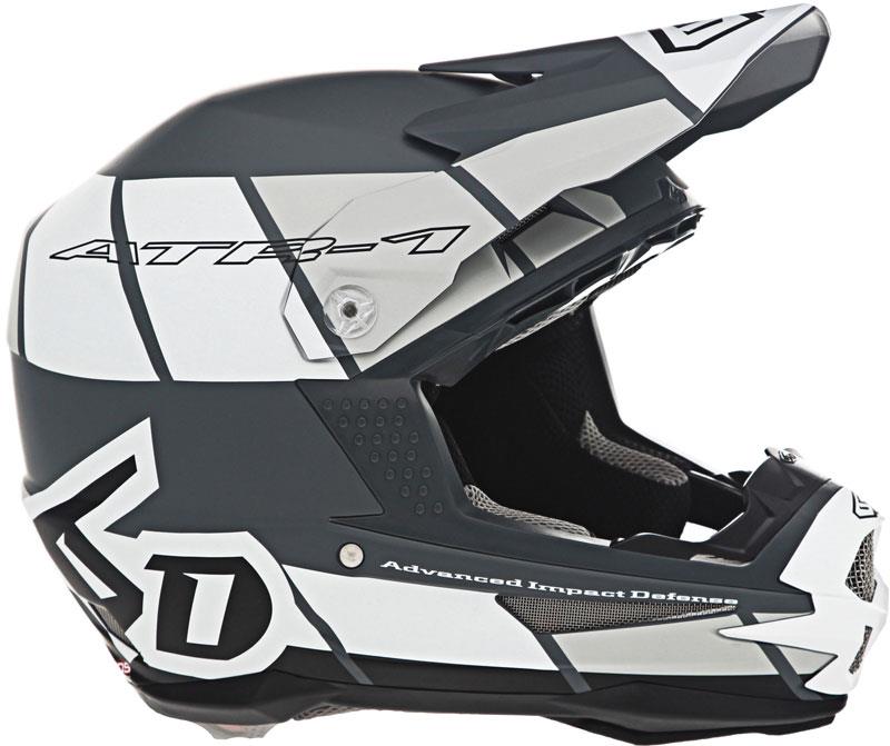 6D ATR-1 Helmet Off Road Dirt Bike MX Removable Liner XS-2XL DOT ECE ACU - Foto 64 di 68