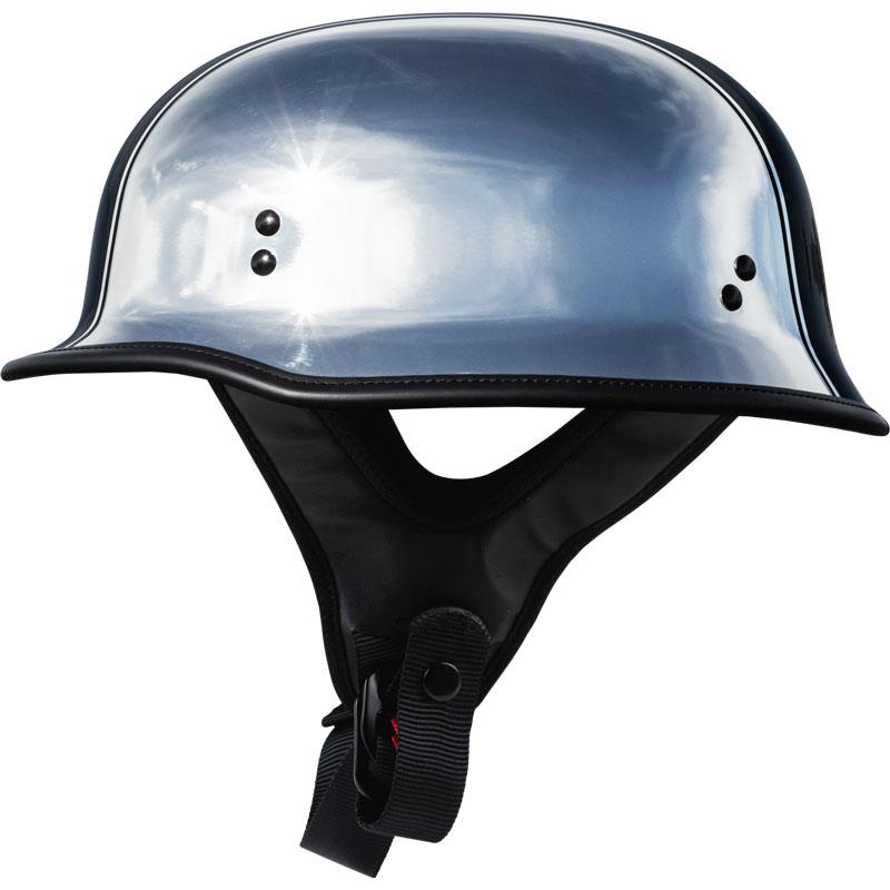 Medio casco alemán Highway 21 9 mm revestimiento extraíble ligero punto xs-5xl - Imagen 12 de 17