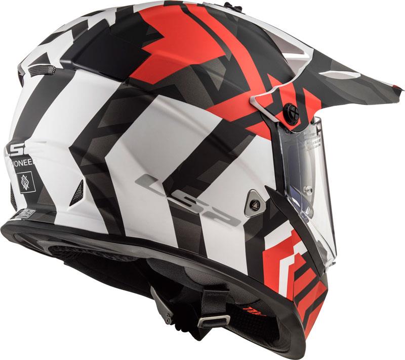LS2 Blaze Helmet Full Face ADV Pinlock Ready Inner Sun Shield DOT ECE XS-3XL - Foto 24 di 35