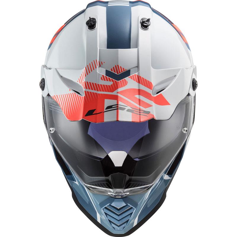 LS2 Blaze Helmet Full Face ADV Pinlock Ready Inner Sun Shield DOT ECE XS-3XL - Foto 27 di 35
