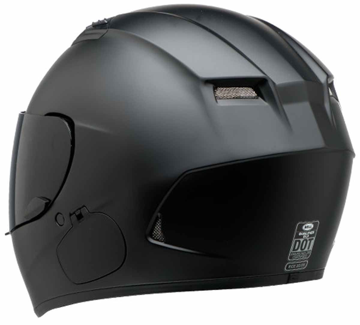 Bell Qualifier DLX Blackout Helmet Clear and Dark Smoke Shield DOT ECE XS-3XL - Picture 7 of 9