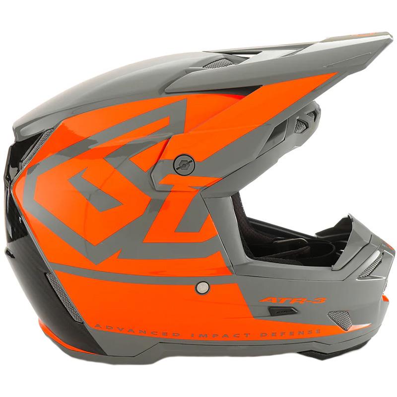 6D ATR-3 Helmet Off Road Dirt Bike Lightweight Speaker Pocket DOT FIM ECE XS-2XL - Picture 36 of 58