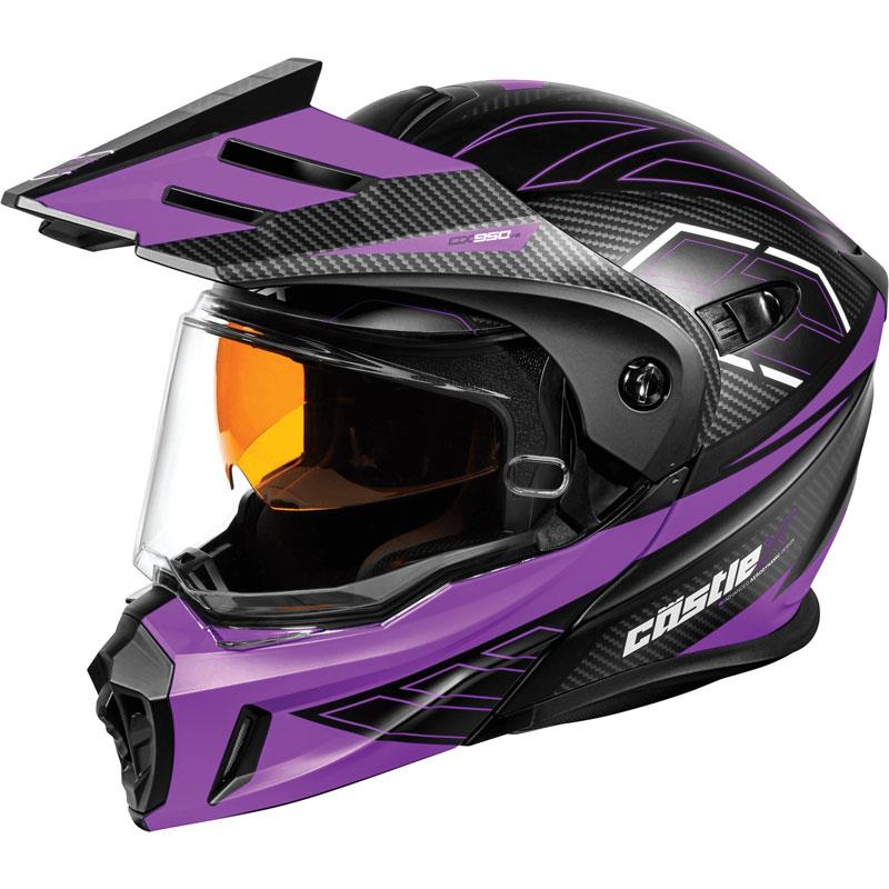 Castle X CX950 V2 Helmet Modular Flip Up Anti-Fog Inner Sun Shield DOT XS-3XL - Picture 53 of 54