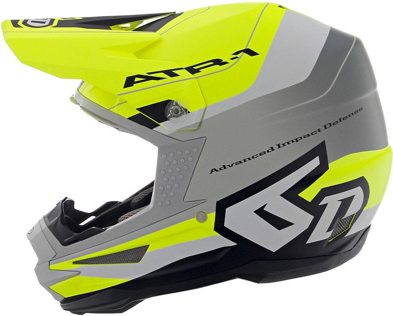 6D ATR-1 Helmet Off Road Dirt Bike MX Removable Liner XS-2XL DOT ECE ACU - Foto 39 di 68