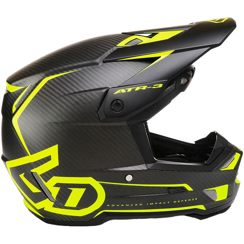 6D ATR-3 Helmet Off Road Dirt Bike Lightweight Speaker Pocket DOT FIM ECE XS-2XL - Picture 48 of 58
